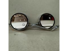 【メーカー不明】Z2タイプ丸型ミラー M10正ネジ
