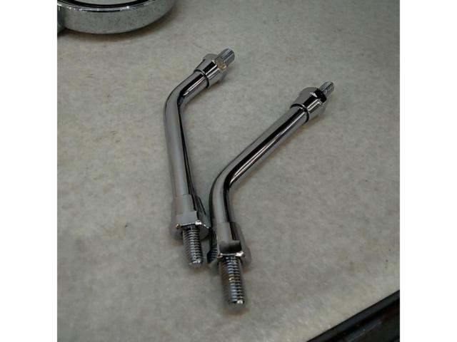 【メーカー不明】Z2タイプ丸型ミラー M10正ネジ