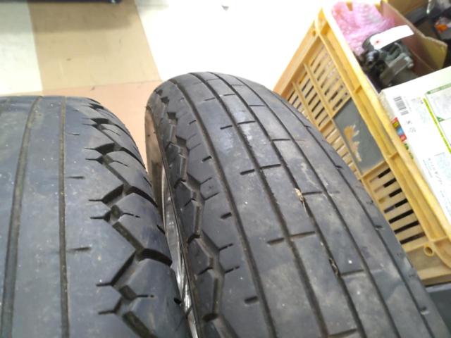 【HONDA】CB750four K4純正前後ホイールセット+BRIDESTONE ACCOLIDE 02