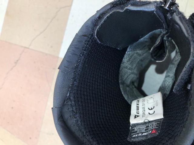 【DAINESE】TORQUE D1 OUT ゴアテックス サイズ:26.5cm