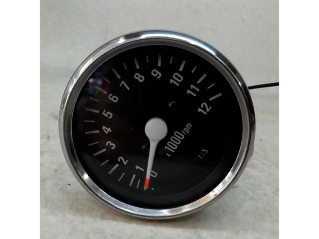 【メーカー不明】機械式タコメーター Φ60mm