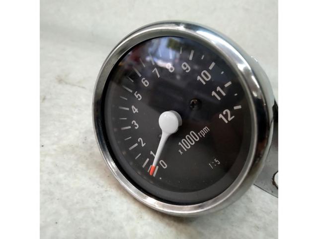 【メーカー不明】機械式タコメーター Φ60mm