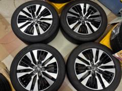 トヨタ純正(TOYOTA)  30系アルファード 後期切削純正ホイール  + TOYO(トーヨー) TRANPATH LuⅡ