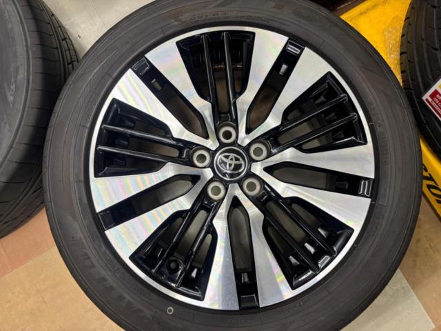 トヨタ純正(TOYOTA)  30系アルファード 後期切削純正ホイール  + TOYO(トーヨー) TRANPATH LuⅡ