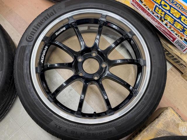 YOKOHAMA(ヨコハマ) ADVAN Racing(アドバンレーシング) RS-D  + Continental(コンチネンタル) contisport Contact5