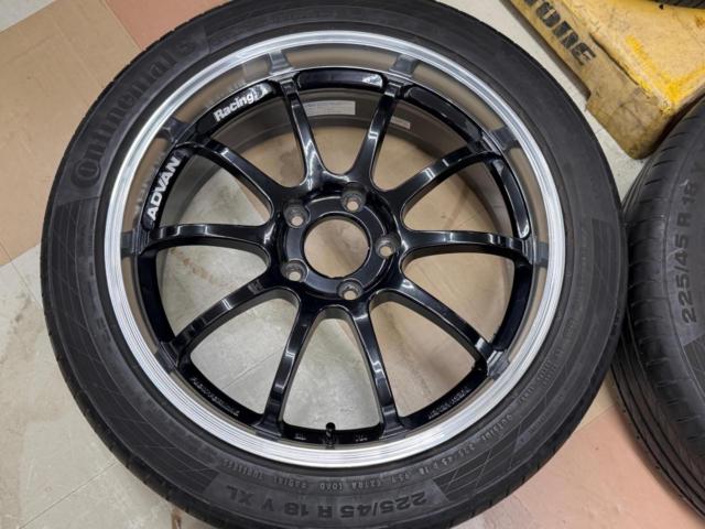 YOKOHAMA(ヨコハマ) ADVAN Racing(アドバンレーシング) RS-D  + Continental(コンチネンタル) contisport Contact5