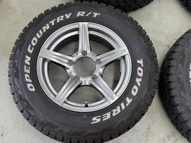 GRANVERD SV ホイールのみ4本セット  + 【TOYO】OPEN COUNTRY R/T