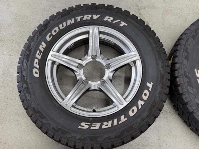 GRANVERD SV ホイールのみ4本セット  + 【TOYO】OPEN COUNTRY R/T