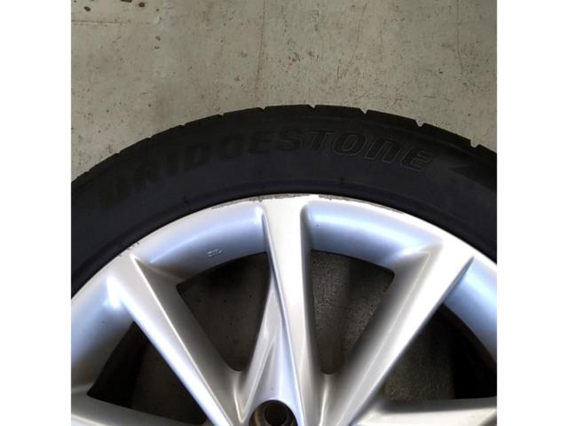 【トヨタ純正】 プリウスα 純正ホイール + 【BRIDGESTONE】NEXTRY