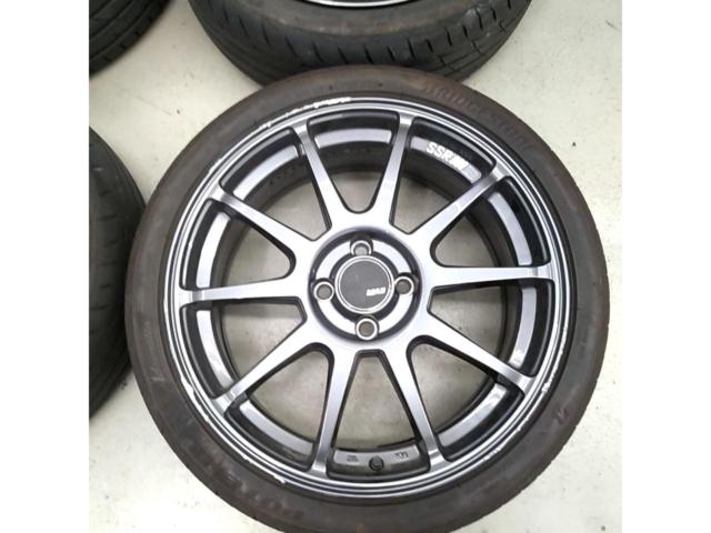 【TANABE(タナベ)】GT(ジーティー) SSR  V02 + 【BRIDGESTONE】POTENZA Adrenalin RE004