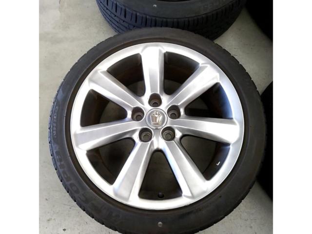 【トヨタ純正】 18系クラウンアスリート純正ホイール + 【BRIDGESTONE】ECOPia NH100