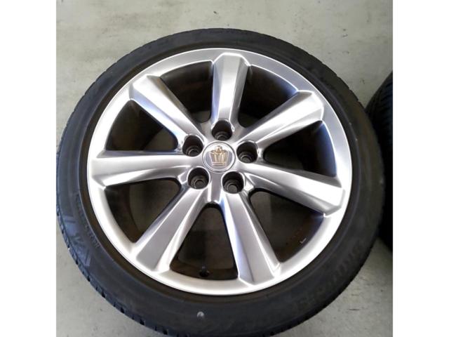 【トヨタ純正】 18系クラウンアスリート純正ホイール + 【BRIDGESTONE】ECOPia NH100