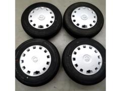 【日産純正】 NV100クリッパー 純正スチールホイール + 【BRIDGESTONE】ECOPIa R680