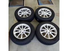 【HOT STUFF(ホットスタッフ)】Exceeder(エクシーダー) ツイン5本スポーク ホイールのみ4本セット+【YOKOHAMA】ice GUARD G075