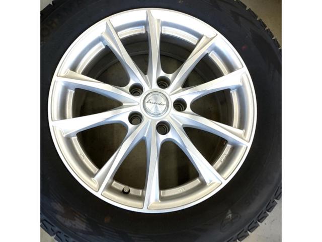 【HOT STUFF(ホットスタッフ)】Exceeder(エクシーダー) ツイン5本スポーク ホイールのみ4本セット+【YOKOHAMA】ice GUARD G075