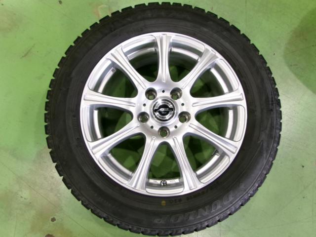 【溝タップリ!】DUNLOP WINTER MAXX WM02 + weds AXEL Three