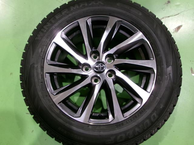 【バランス調整済♪】DUNLOP WINTER MAXX WM02 + TOYOTA 30アルファード・ヴェルファイア純正ホイール