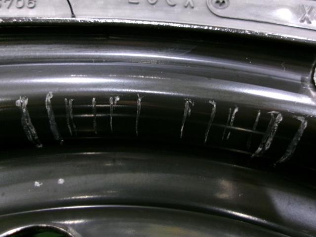 【タイヤ新品日本製!バランス調整済♪】GOODYEAR ICE NAVI7 + TOYOTA ルーミー純正 スチールホイール