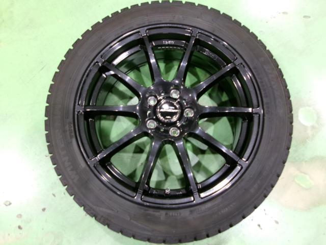 【溝タップリ!バランス調整済♪】DUNLOP WINTER MAXX WM02 + MID WHEELS SCHNEIDER StaG