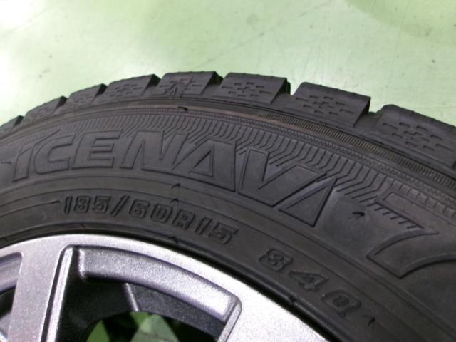 【溝タップリ!バランス調整済♪】GOODYEAR ICE NAVI7 + JAPAN三陽 ZACK JP-110