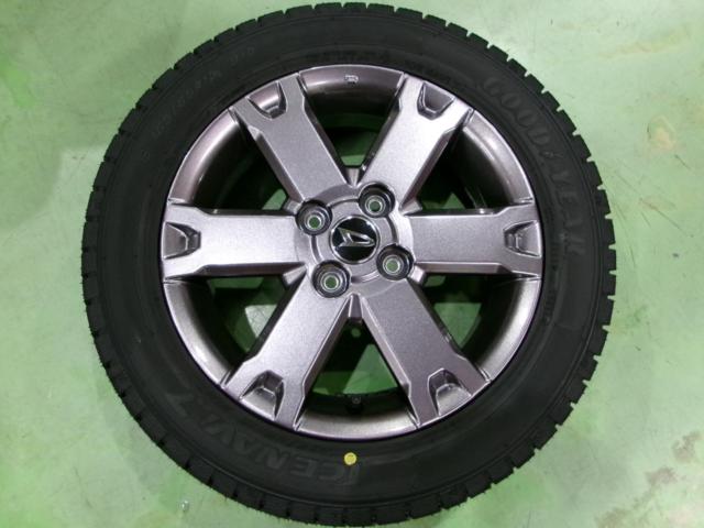 【タイヤ新品日本製!バランス調整済♪】GOODYEAR ICE NAVI7 + DAIHATSU タフト Gターボ純正ホイール