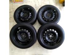 【トヨタ純正】 170系シエンタ純正スチールホイール+【GOODYEAR】ICENAVI8