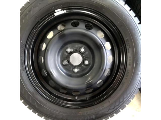 【トヨタ純正】 170系シエンタ純正スチールホイール+【GOODYEAR】ICENAVI8