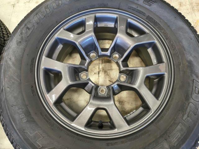 【スズキ】 JB74ジムニーシエラ/ノマド純正アルミホイール+【BRIDGESTONE】DUELER H/T684