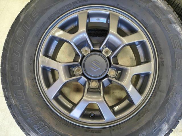 【スズキ】 JB74ジムニーシエラ/ノマド純正アルミホイール+【BRIDGESTONE】DUELER H/T684