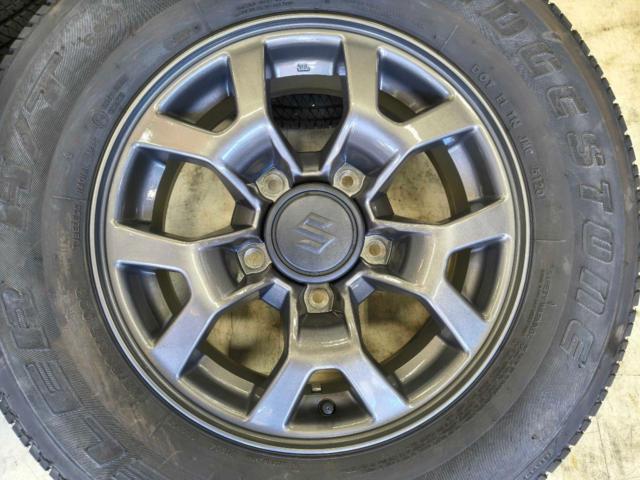 【スズキ】 JB74ジムニーシエラ/ノマド純正アルミホイール+【BRIDGESTONE】DUELER H/T684