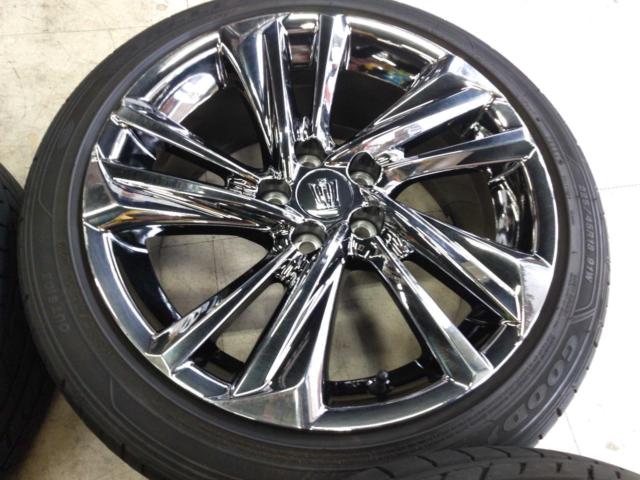 TOYOTA 220系クラウン RSアドバンス後期純正ホイール + GOODYEAR EAGLE LS EXE