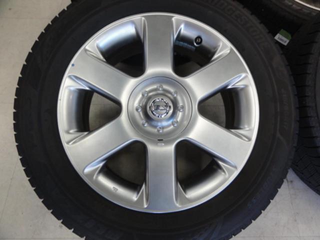 日産純正(NISSAN) E51 エルグランド 前期 ハイウェイスター 純正ホイール + BRIDGESTONE BLIZZAK VRX3