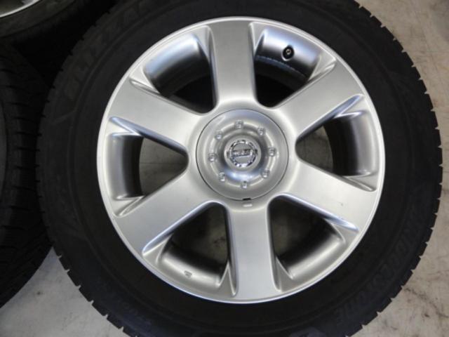 日産純正(NISSAN) E51 エルグランド 前期 ハイウェイスター 純正ホイール + BRIDGESTONE BLIZZAK VRX3