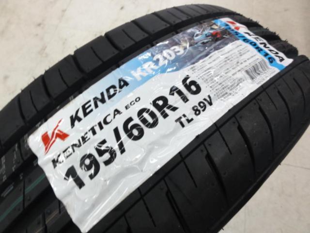 【スペアに!セレナ!シルフィ!フロンクス等!】Verthandi YH-M7V + KENDA(ケンダ) KR203 195/60R16 89V