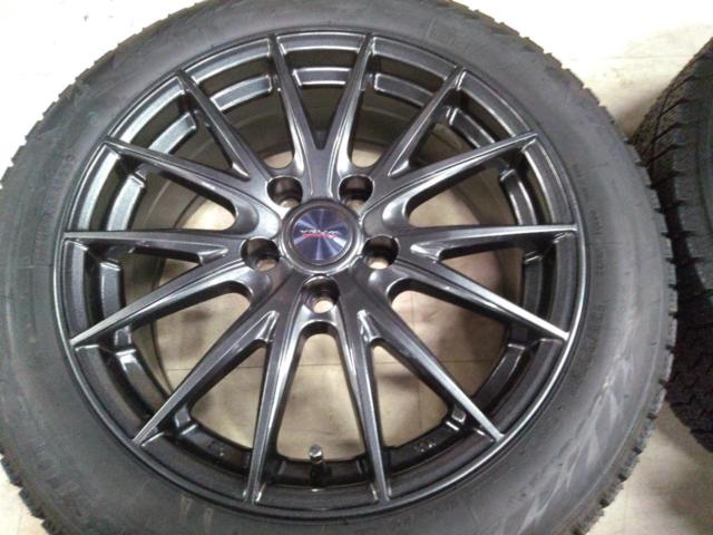 【未使用タイヤ付!】weds VELVA SPORT 2 + BRIDGESTONE VRX2 195/60R17