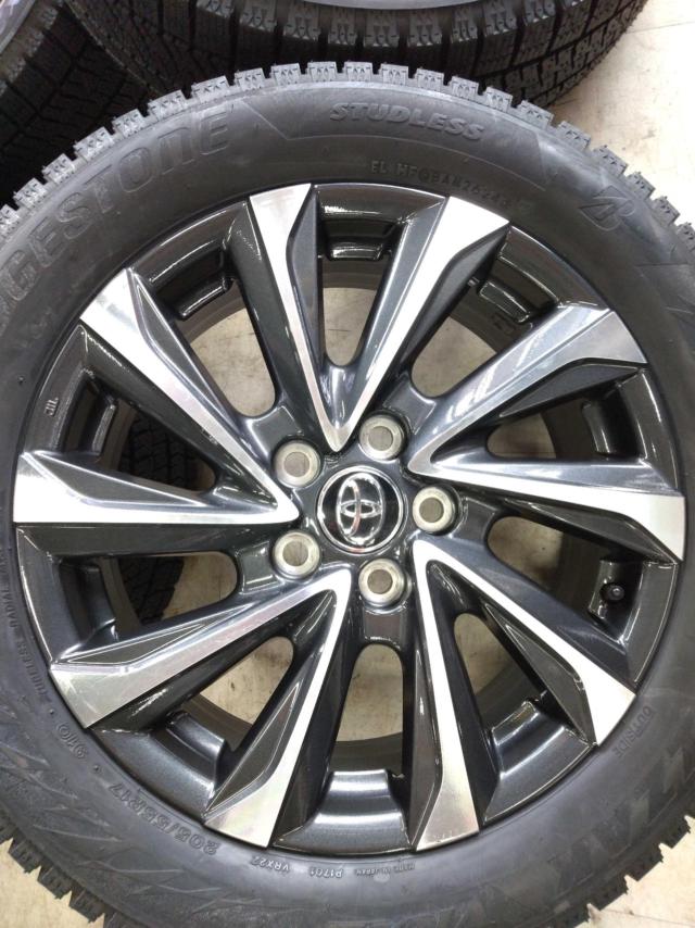 【未使用タイヤ付き!!】 TOYOTA 90ヴォクシーS-Zグレード純正  + BRIDGESTONE BLIZZAK VRX2