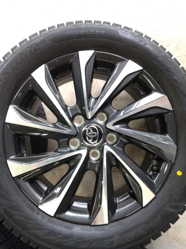 【未使用タイヤ付き!!】 TOYOTA 90ヴォクシーS-Zグレード純正  + BRIDGESTONE BLIZZAK VRX2