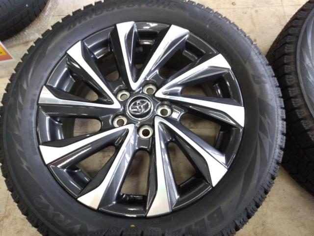 【未使用タイヤ付き!!】 TOYOTA 90ヴォクシーS-Zグレード純正  + BRIDGESTONE BLIZZAK VRX2