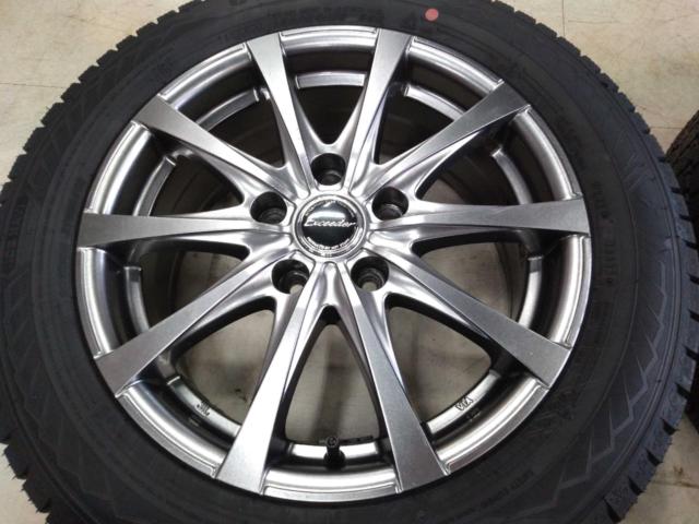 HOTSTUFF Exceeder E08  + GOODYEAR ICENAVI8 未使用ラベル付き
