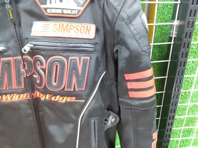 【SIMPSON】SJ-8115 メッシュジャケット サイズM