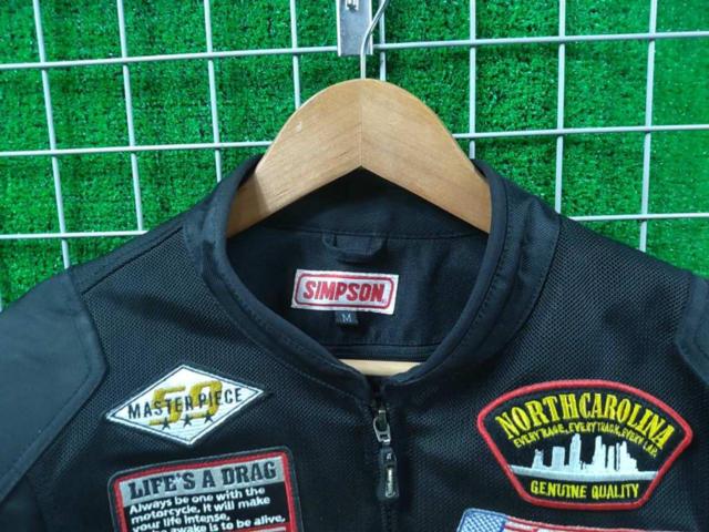 【SIMPSON】SJ-8115 メッシュジャケット サイズM