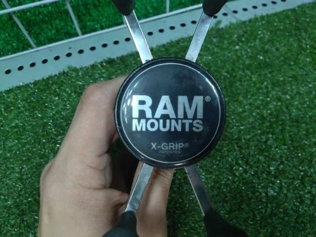 【RAM MOUNTS】X-GRIP スマホホルダー ミラー共締めタイプ