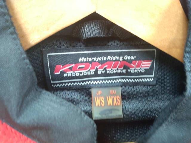 KOMINE Mesh Jacket
Size: WS