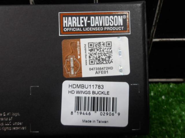 HARLEY-DAVIDSON 純正(ハーレーダビッドソン)ウィメンズ B&Sウィング ベルトバックル_MAU005/61