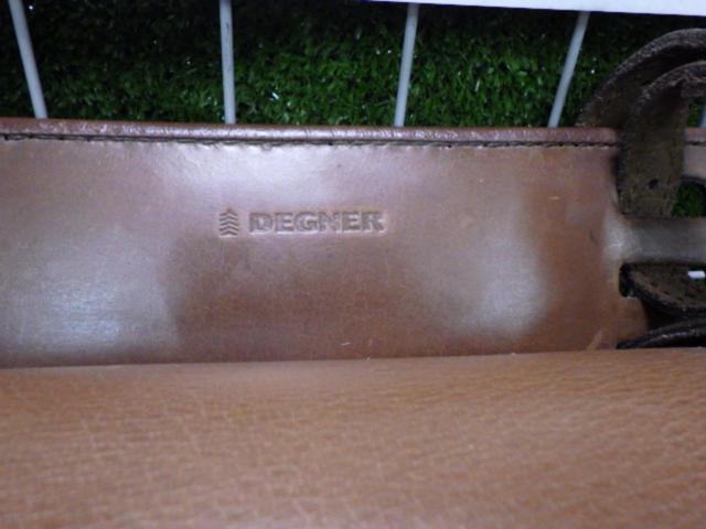Degner SB-102
Leather saddle bag
8.5 L