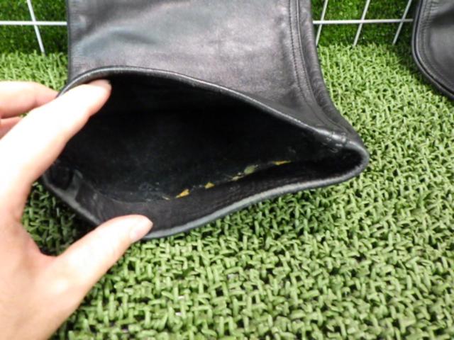【GENUINE LEATHER】 レザーパンツ サイズ34