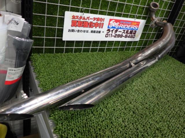 【メーカー不明】スラッシュカットマフラー ドラッグスター1100 VP10J