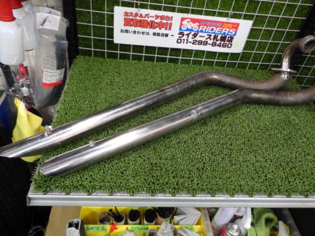 【メーカー不明】スラッシュカットマフラー ドラッグスター1100 VP10J