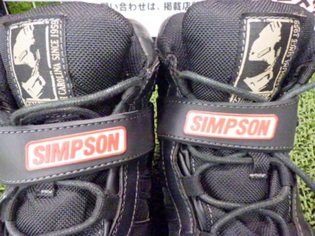 【SIMPSON】ライディング ブーツ サイズ28cm
