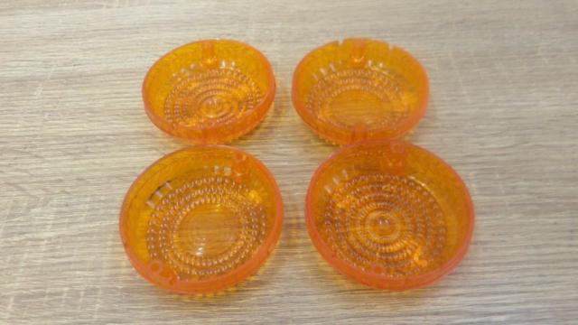 ヤマハ純正ウインカーレンズ4個セット ドラッグスター250使用